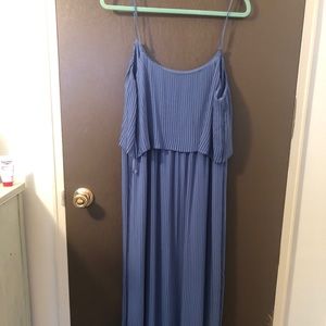 LC Lauren Conrad pleated maxi dress size XL